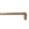 Kit 30 Puxadores Alça Dourado para Móveis 352mm Zamac Piauí Gavetas Armários Guarda-roupas - 9