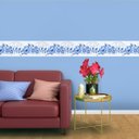 Ver imagem 3 de Faixa Decorativa - Floral Azul Portugues 2