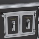 Ver imagem 2 de Fogao a Lenha GII N 1 Sec Xviii Premium Preto Se