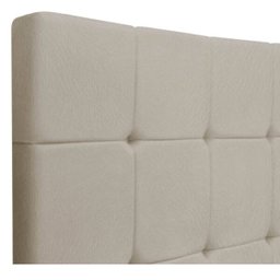 Cabeceira Suspensa Sleep 90 cm Solteiro Suede Bege - ADJ Decor - 6