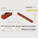 Ver imagem 7 de Luminária de Teto Perseu 40w Bivolt Madeira Maciça