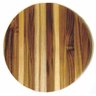 Tábua de Carne Redonda 30,5x30,5cm Teca Natural - 1