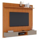 Ver imagem 4 de Painel para Tv Home Suspenso Ripado Ambiente Loft 1.8 Nature Gianduia - Imcal