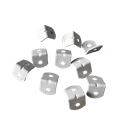 Ver imagem 1 de Cantoneira L P/ Móveis 3/4" (20x20x20mm) C/ 100 Pçs Branca