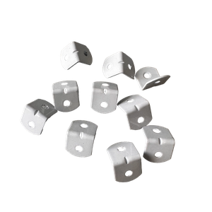 Cantoneira L P/ Móveis 3/4" (20x20x20mm) C/ 100 Pçs Branca