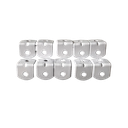 Ver imagem 2 de Cantoneira L P/ Móveis 3/4" (20x20x20mm) C/ 100 Pçs Branca