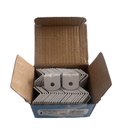 Ver imagem 3 de Cantoneira L P/ Móveis 3/4" (20x20x20mm) C/ 100 Pçs Branca