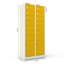 Ver imagem 4 de Armário de Aço Distribuidor 20 Portas - Nk 2410 Nilko Armários Amarelo Chave Padrão