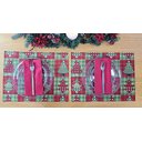 Ver imagem 5 de Kit 4 Jogos Americanos Retalho Árvore de Natal 43cmx34cm