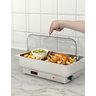 Takywep Réchaud Elétrico 9 Qt Aço Inox Prata com Tampa Rolante - 4