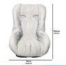 Capa Protetora Para Cadeira De Carro Infantil Universal Hipoalergênica Cinza D'Bella For Baby Capa P - 4