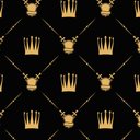 Ver imagem 3 de Papel de Parede Coroa e Escudo Arte Destaque 2 Metros