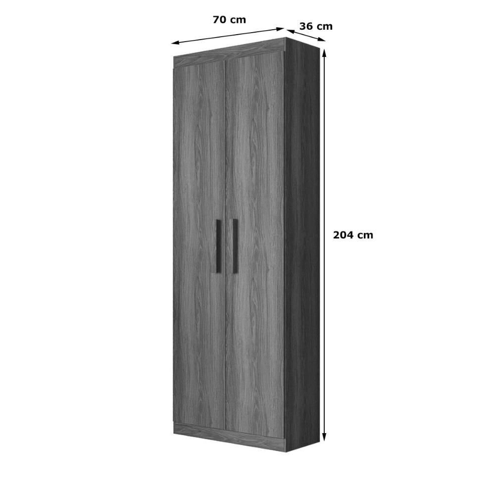 Organizador Delta C/ 2 Portas Freijo - Lukaliam | MadeiraMadeira