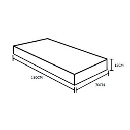 Colchão Infantil Ortobom Espuma D20 Physical 12x70x150 - 2