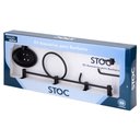 Ver imagem 2 de Kit para Banheiro de Inox e Alumínio 5 Peças Preto Fosco 7099 - 774177 - STOC