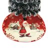 Saia para Árvore de Natal Temática Papai Noel Pinheiro 82cm - 3