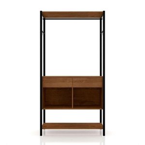 Guarda Roupa Closet Modulado Paris 902 Preto