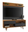 Ver imagem 1 de Rack NT 1180 com Painel NT 1185 Preto com Freijó - Notável