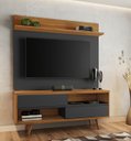 Ver imagem 2 de Rack NT 1180 com Painel NT 1185 Preto com Freijó - Notável