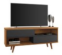Ver imagem 5 de Rack NT 1180 com Painel NT 1185 Preto com Freijó - Notável