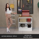 Ver imagem 6 de Balcão Multiuso 80cm 2 Portas Agata Madesa