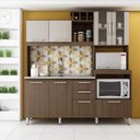 Ver imagem 1 de Cozinha Compacta 7 Portas 3 Gavetas 2050 Delmarco Móveis