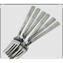 Ver imagem 1 de Jogo de 12 Garfos de Sobremesa com Banho de Prata 925 – Elegância e Sofisticação À Mesa