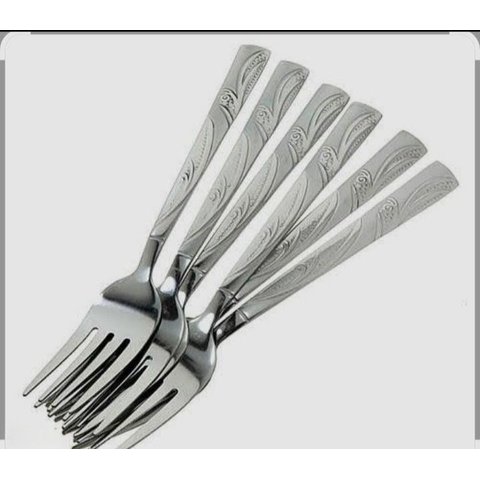 Jogo de 12 Garfos de Sobremesa com Banho de Prata 925 – Elegância e Sofisticação À Mesa