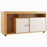 Rack para TV Até 40 Polegadas Personale 2 Portas Mel/Off White - Viero Móveis - 2