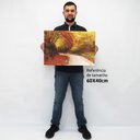 Ver imagem 3 de Quadro Decorativo em Canvas Outono TaColado Moldura Madeira 60 x 40cm