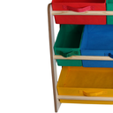 Ver imagem 5 de Prateleira Mdf Organizadora de Brinquedo Infantil Colorido