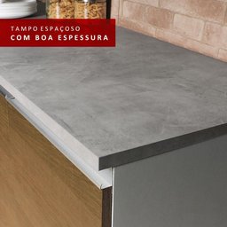 Tampo Para Balcão De Pia 150 Cm Madesa - Mood Mood - 6