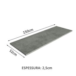 Tampo Para Balcão De Pia 150 Cm Madesa - Mood Mood - 5