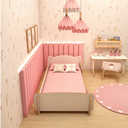 Ver imagem 4 de Cama Infantil Montessoriana Gato MDF com Grades Byhouse
