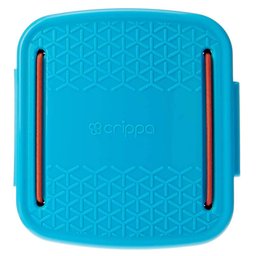 Porta Cotonetes Portátil para Viagem Acessórios com Elástico Interno Azul Crippa - 6