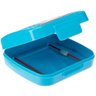 Porta Cotonetes Portátil para Viagem Acessórios com Elástico Interno Azul Crippa - 4