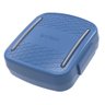 Porta Cotonetes Portátil para Viagem Acessórios com Elástico Interno Azul Crippa - 1