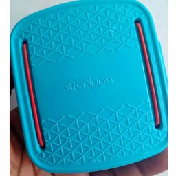 Porta Cotonetes Portátil para Viagem Acessórios com Elástico Interno Azul Crippa - 2