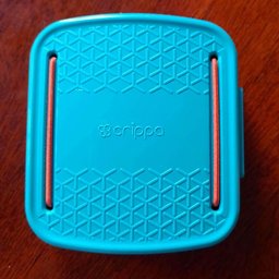 Porta Cotonetes Portátil para Viagem Acessórios com Elástico Interno Azul Crippa - 3