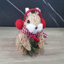 Ver mais imagens de Esquilo Palha com Fone 14cm