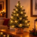 Ver imagem 1 de Fio Fada Pisca Cordão 20 Leds Amarelo Pilha Enfeite 2m