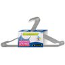 Cabide Tintureiro com Cava Cromado Organização Roupa Armario - Kit com 10 unidades - 1