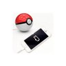 Kit Carregador Power Bank Pokébola + Cabo + Chaveiro - 1