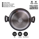 Ver imagem 3 de Jogo de Panelas 10 Pçs Indução Grafite Revestimento Cerâmico