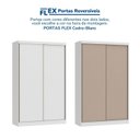 Ver imagem 4 de Guarda-Roupa Rubi New 2 Portas de Correr Infinity Branco/Duna
