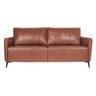 Sofá de Couro Legítimo Porto Rico 200 Cm - 7
