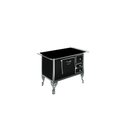 Ver imagem 1 de Fogão Colonial N°2 Vitrocerâmica Preto Varão Esquerdo Antonow