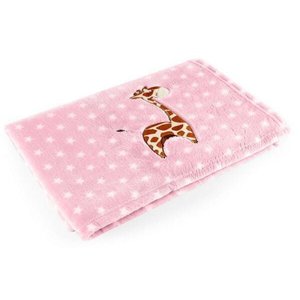 Manta Rosa Girafa - Baby Pil