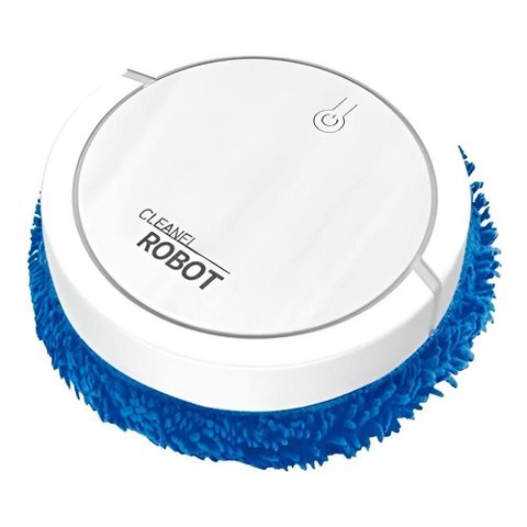 Robô de Limpeza Automático Passa Pano Recarregável