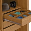 Ver imagem 5 de Guarda Roupa Casal 2 Portas de Correr com Espelho Imperio 272 cm Cinamomo Zanz